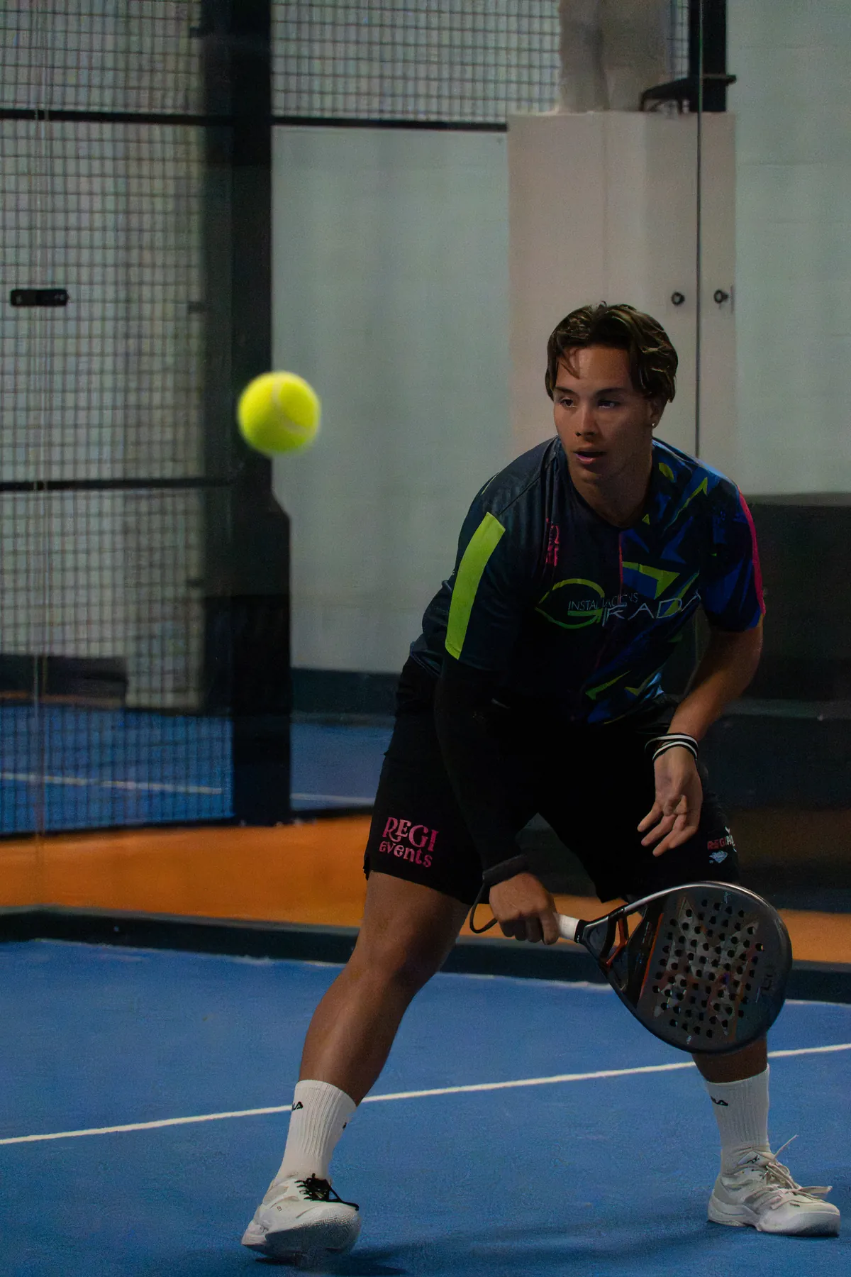 Iván Mansilla, jugador de pádel preprofesional representado por N3T Agency